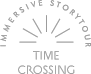 time crossing logo
